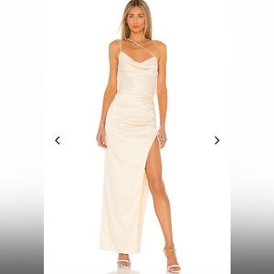 Lovers and Friends MAEGAN GOWN in Champagne NWT
